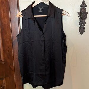 Rachel Zoe black sleeveless top
